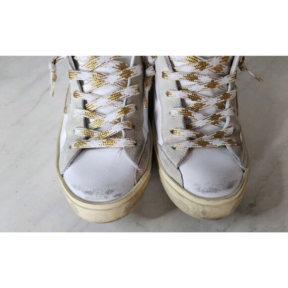 Philippe Model paris PRSX Leopard & leather low top sneakers size 40 EU Pristine main image 5